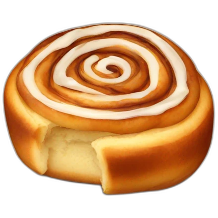 cinnamon bun emoji