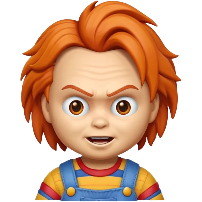Un emojin de chuky emoji