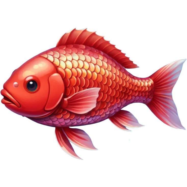 Red carp emoji