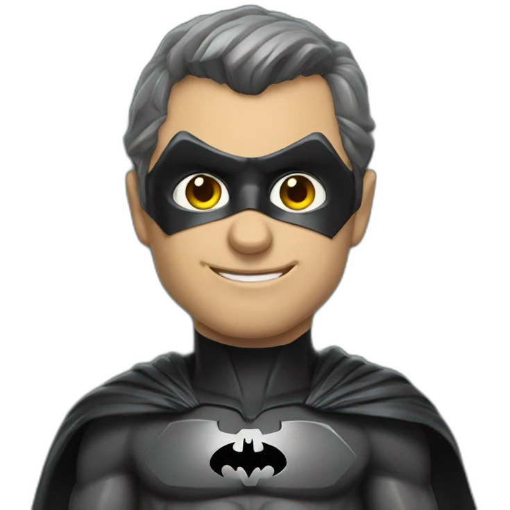 Batman bourré emoji