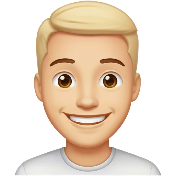 happy man smiling emoji