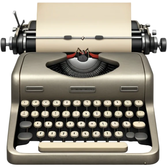 typewriter emoji