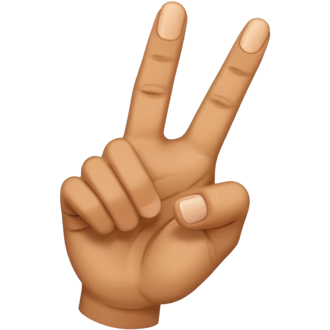 finger pointing towards emoji