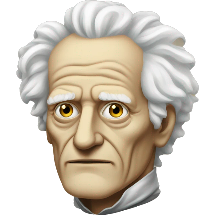 Pesymystic Schopenhauer emoji