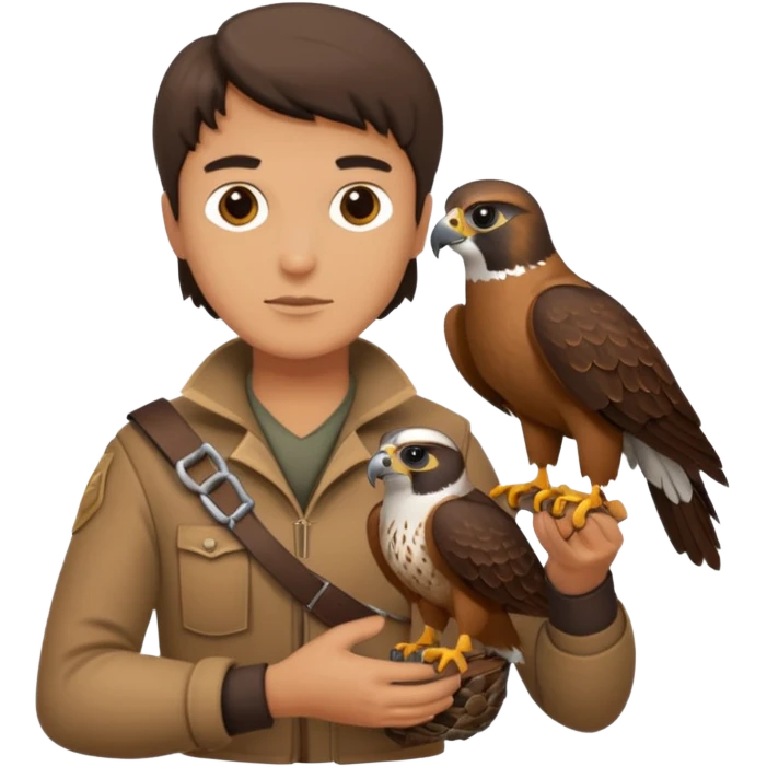 Falconer emoji