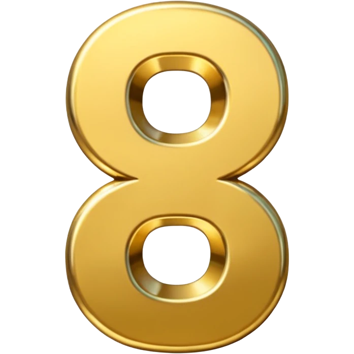 Big bold number 67 emoji