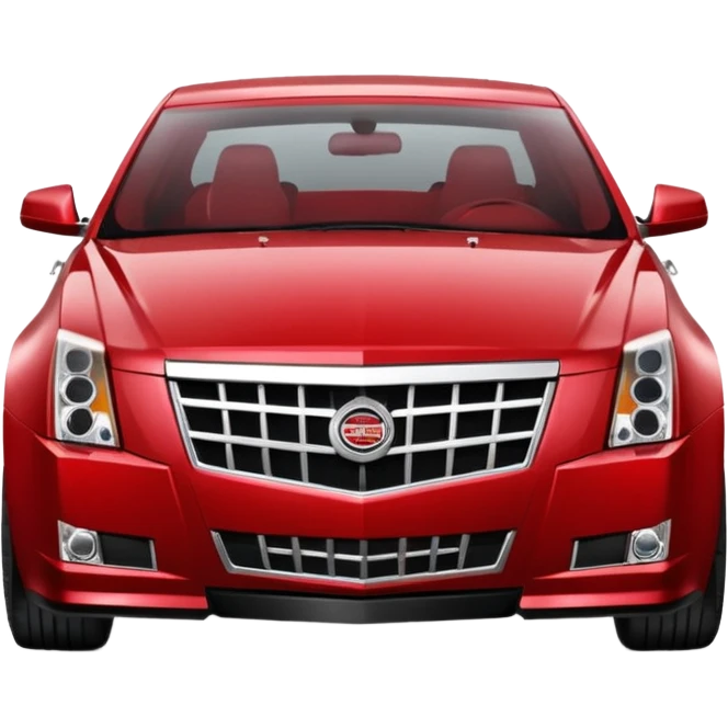 2009 red Cadillac CTS  emoji