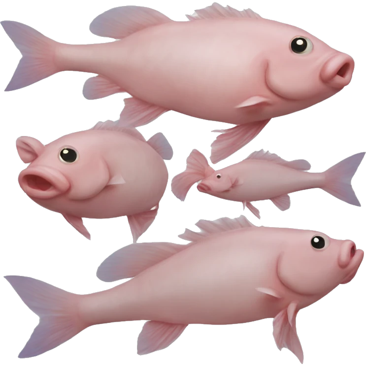 Pig fish emoji