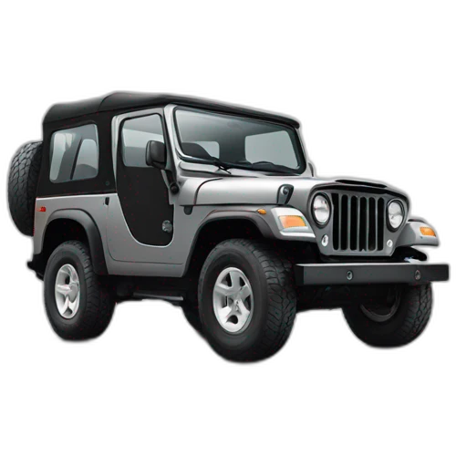 Mahindra thar logo emoji