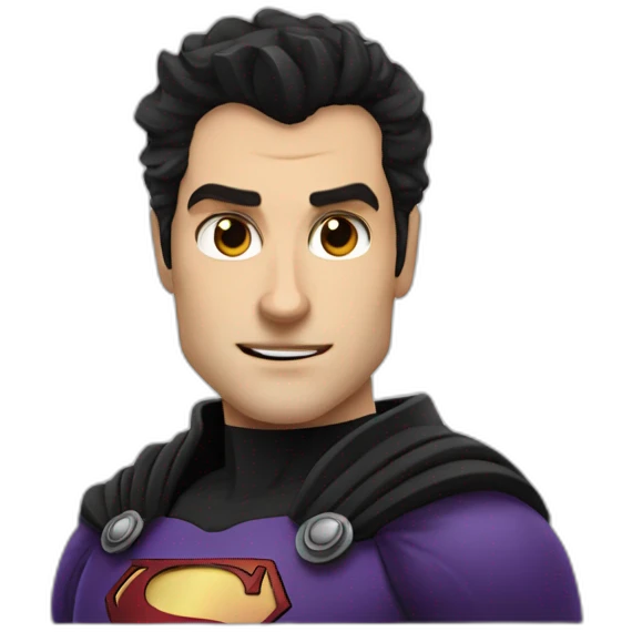 Henry cavil as Vegetta emoji