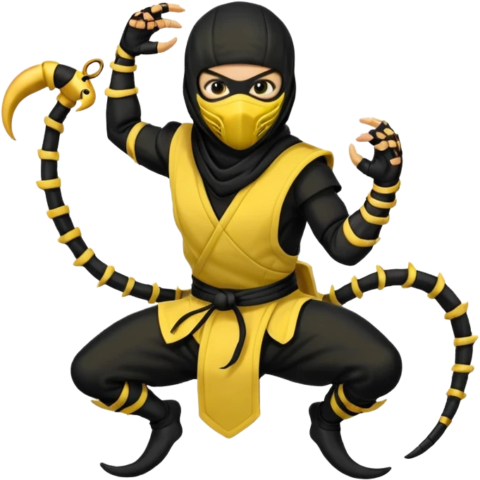 scorpion mortal kombat emoji