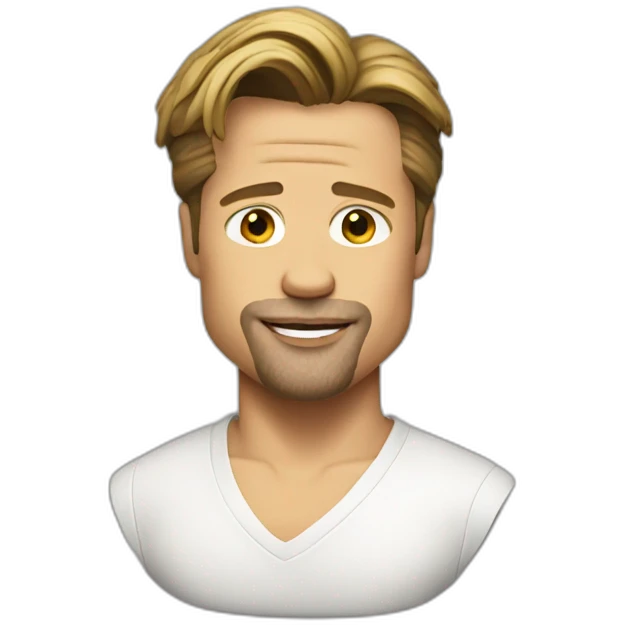 brad pitt emoji