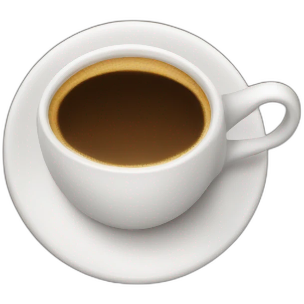 White coffee cup emoji
