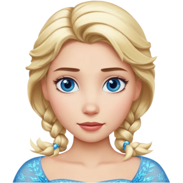 Disney Frozen Elsa emoji