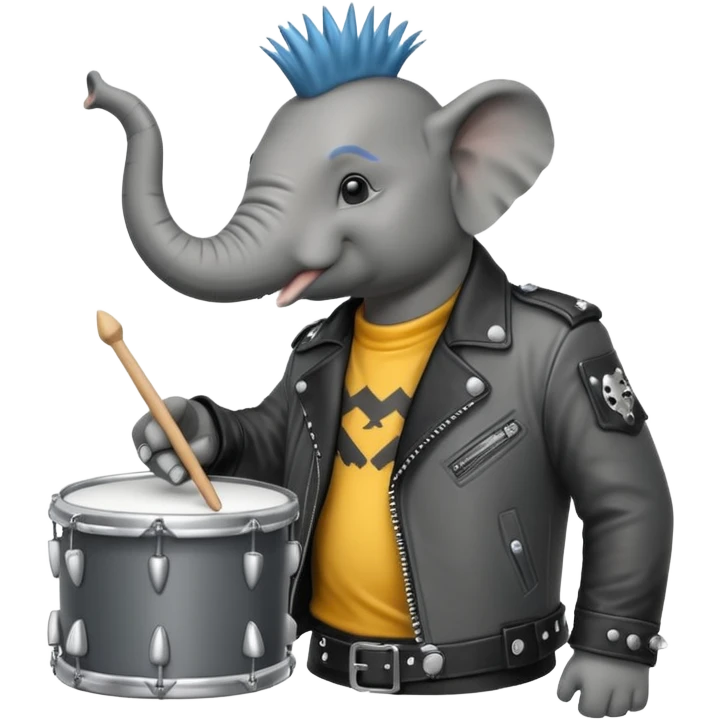 drummer elephant punk emoji