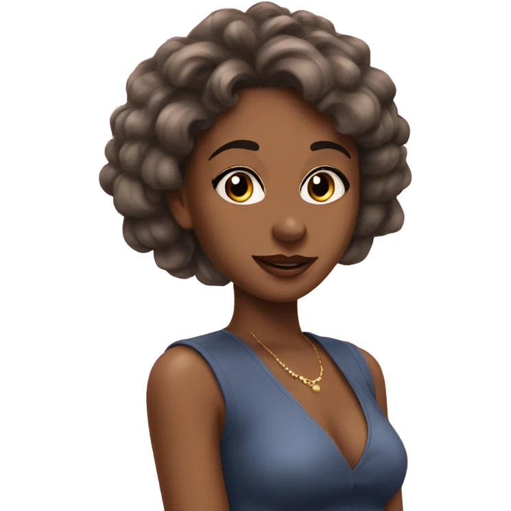 Coquette girl ￼ emoji