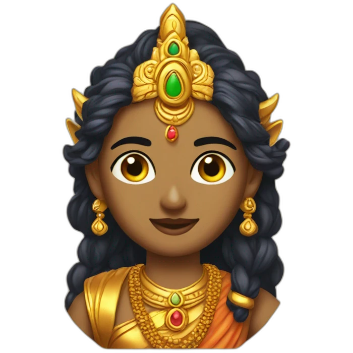 Lord Ram and Sita emoji