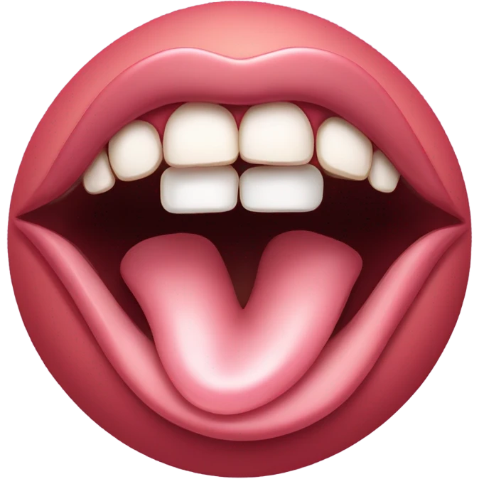 Tongue with tongue ring emoji