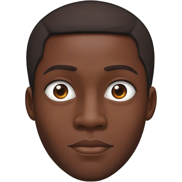 Big black man  emoji