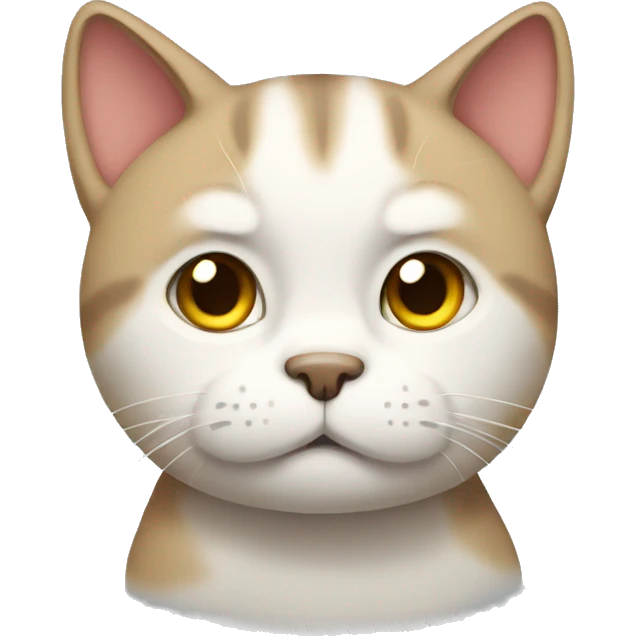 disappointed cat emoji