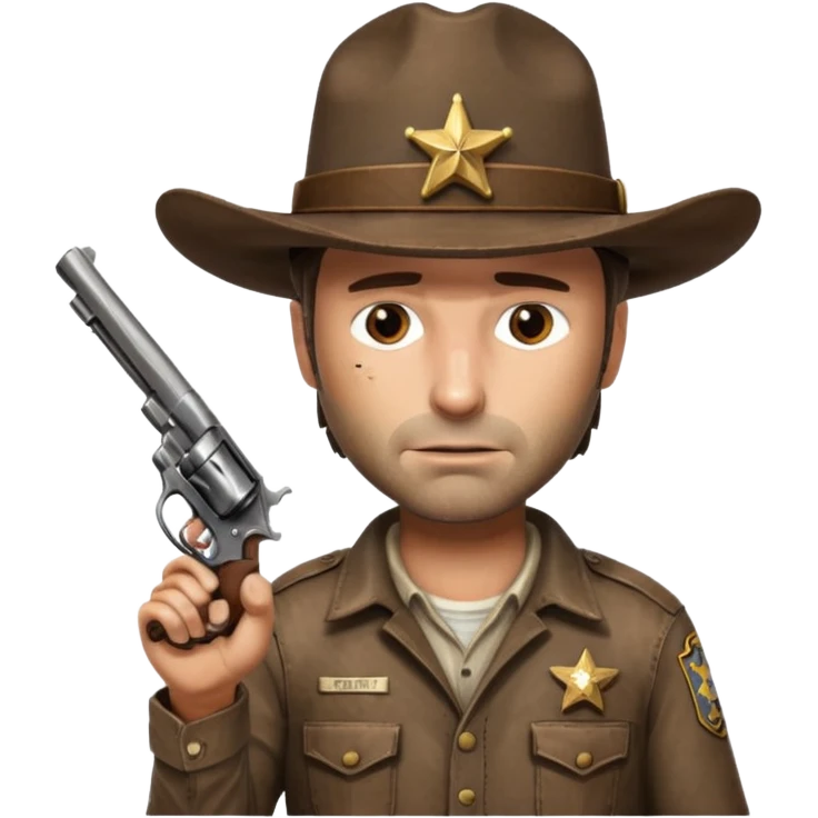 rick grimes the walking dead emoji