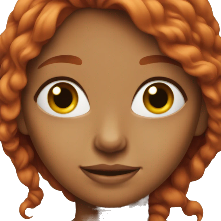 red-haired girl emoji