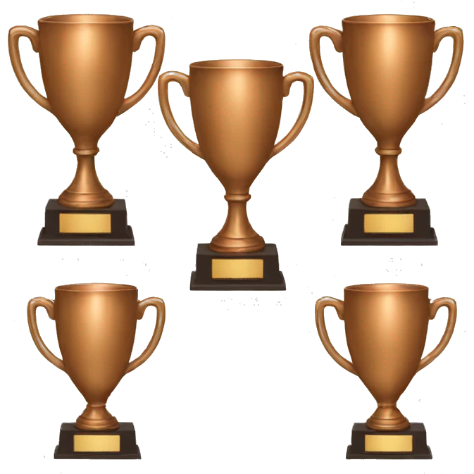 bronze trophy emoji