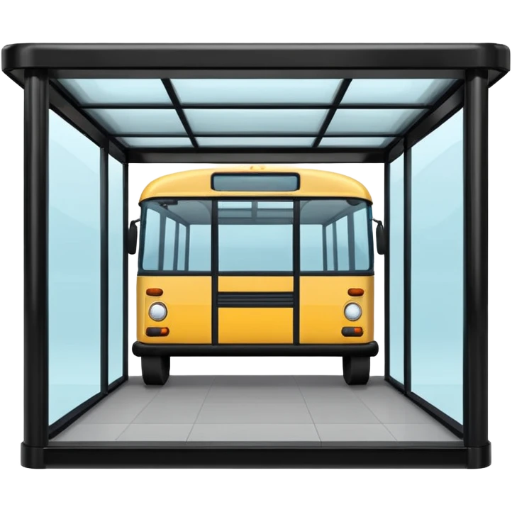 bus Shelter emoji