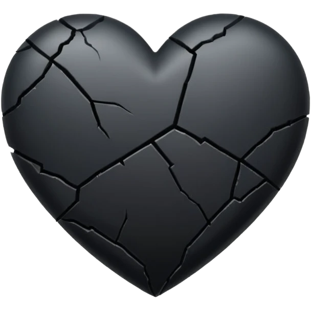 Black heart broken emoji i wana copy and past on my highlights name emoji