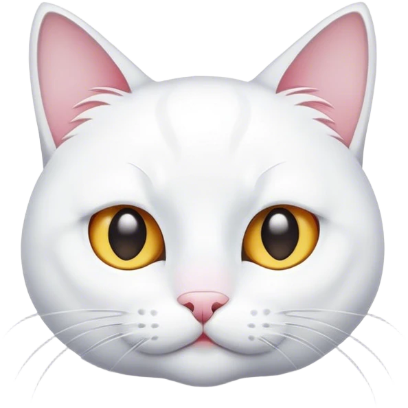 gato blanco  emoji