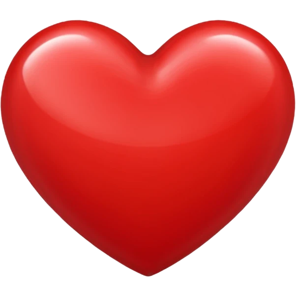 red heart emoji