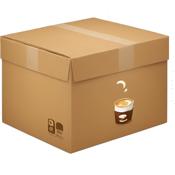 home delivery coffee emoji