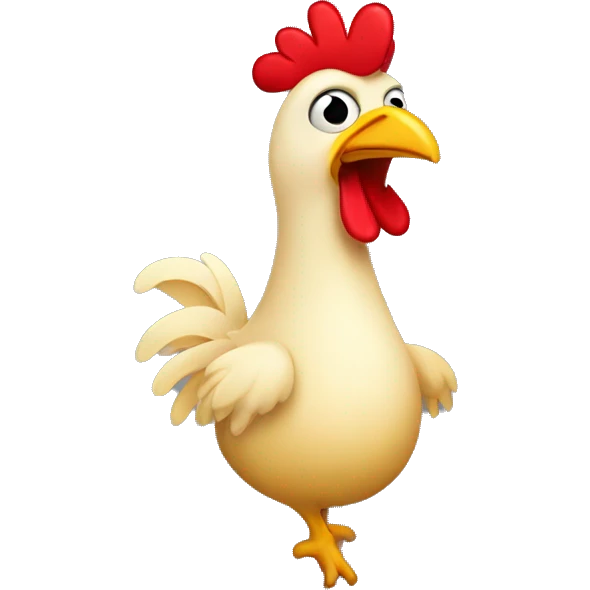 pole dancing chicken emoji