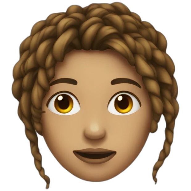 Woman Dread face emoji