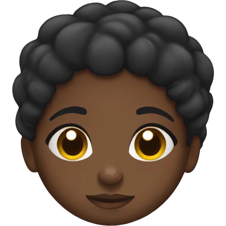Black girl sleeping  emoji