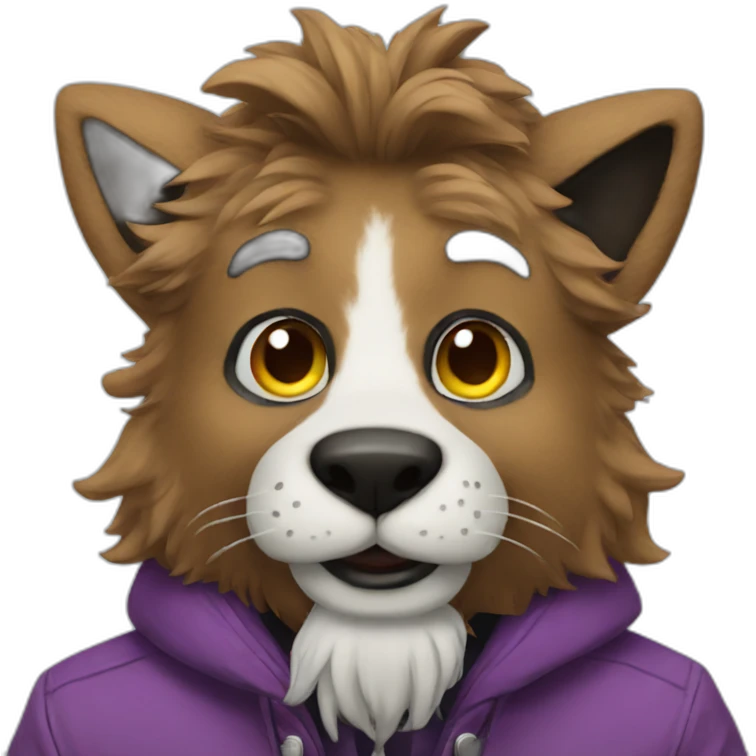 man in a FURSUIT emoji