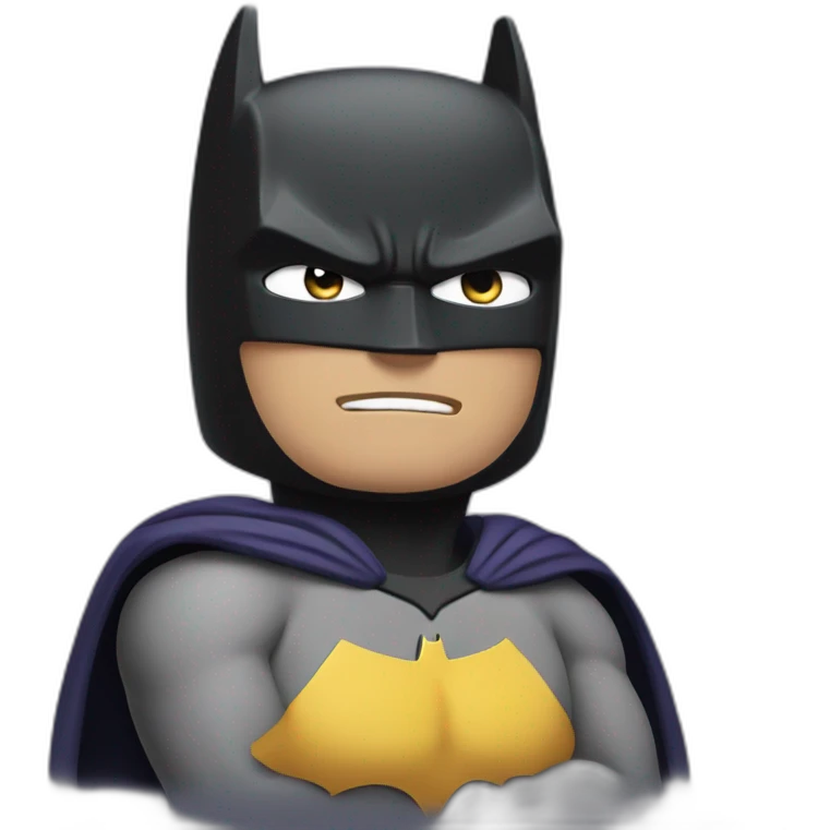 batman with arms crossed emoji