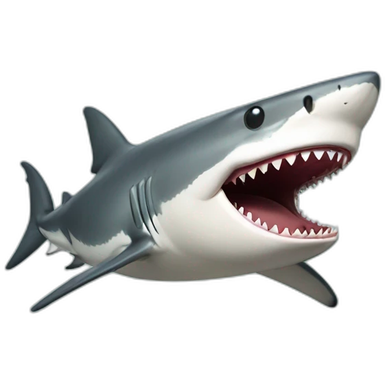 laughing shark emoji