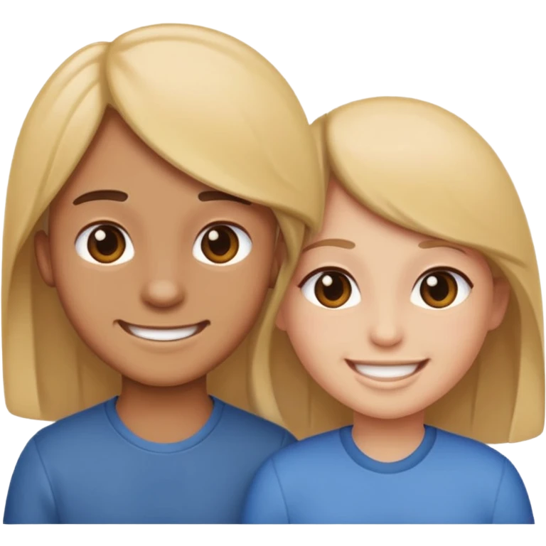 I want sister and brother emoji download  emoji
