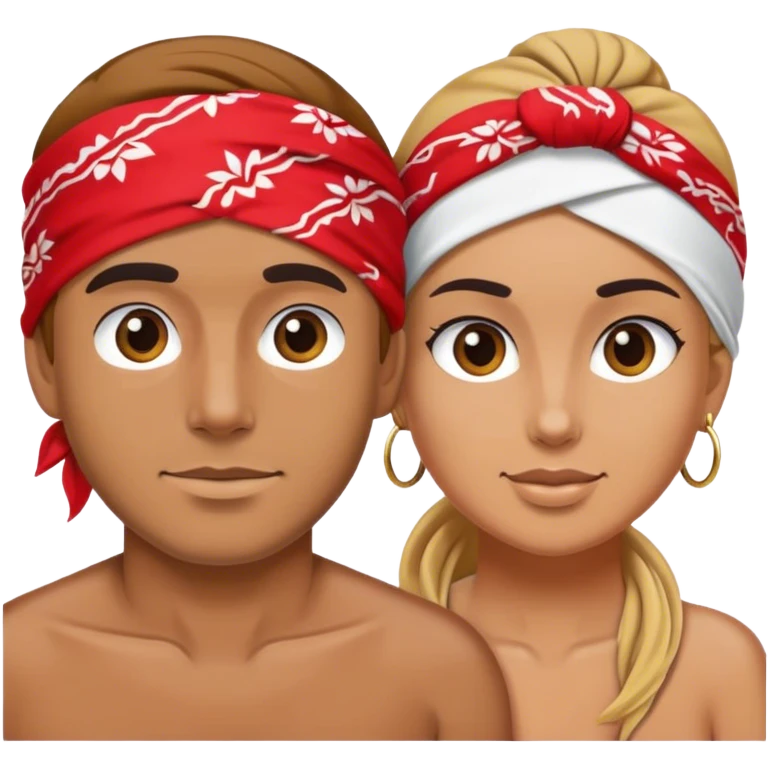 Pareja bandida emoji