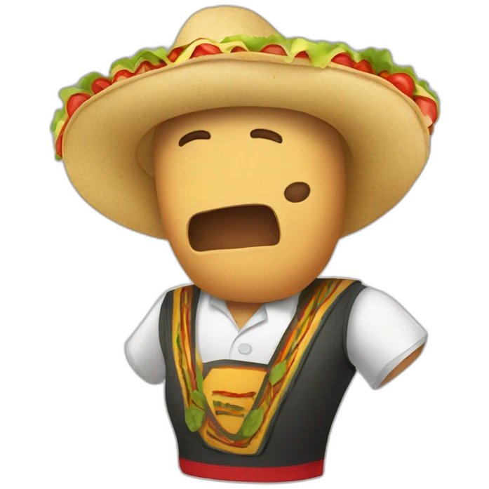 Tacos francais emoji