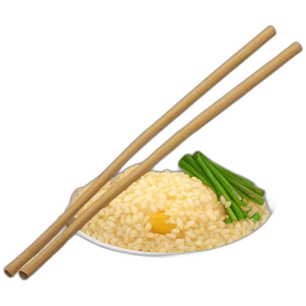 Chinois qui mange du riz emoji