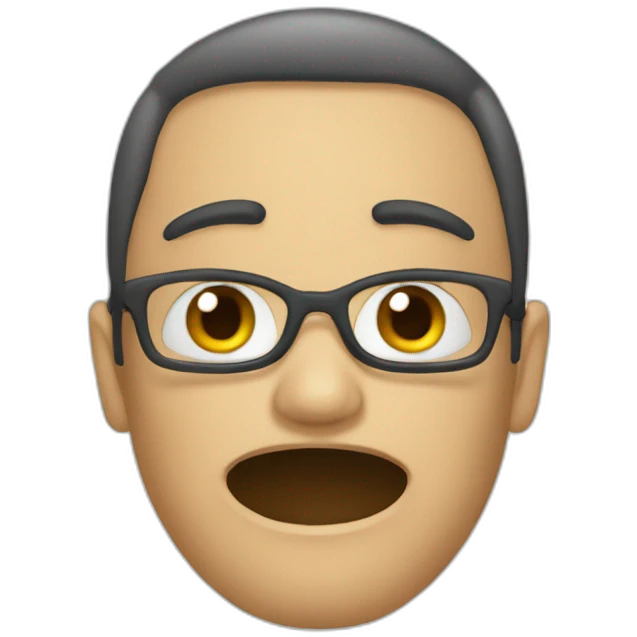 Avoir peur emoji