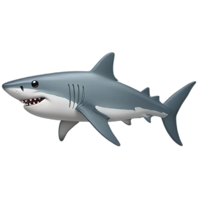Shark pupet emoji