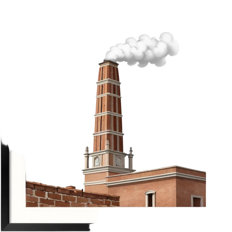 The Vatican chimney  emoji