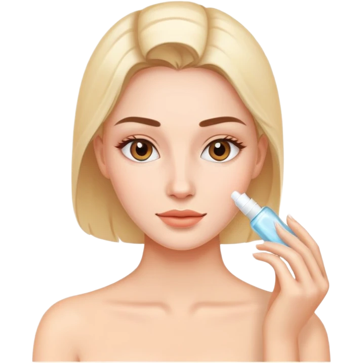 skincare woman emoji