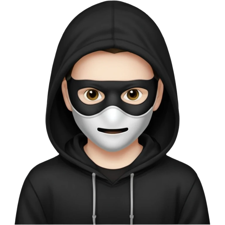 hacker with mask emoji