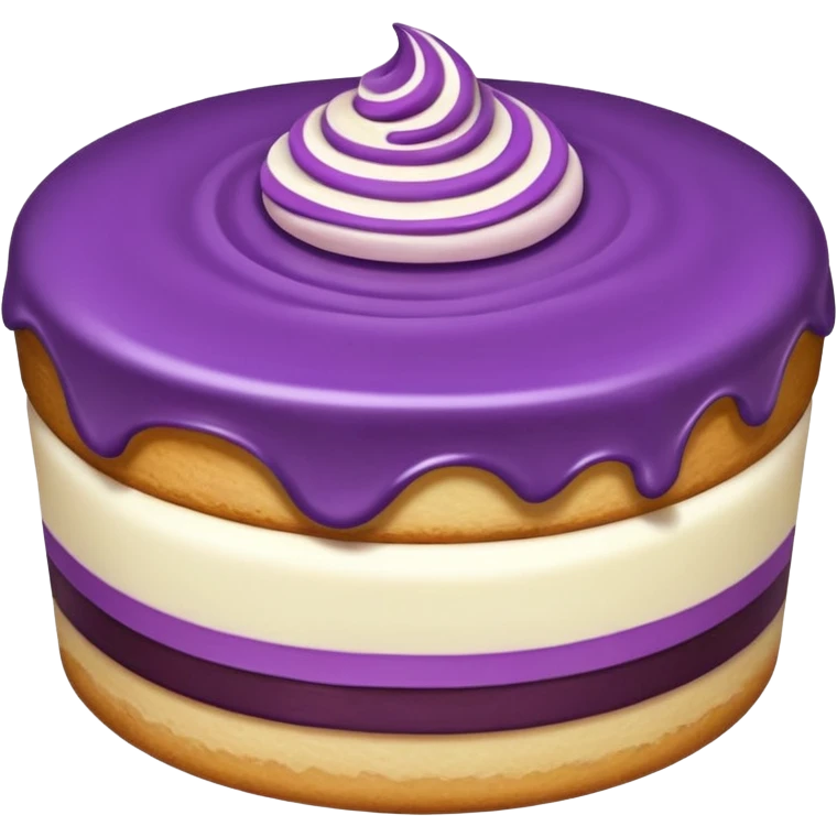 purple dessert emoji