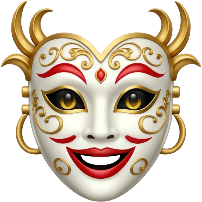Theatre mask emoji