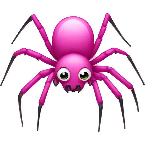 pink spider emoji